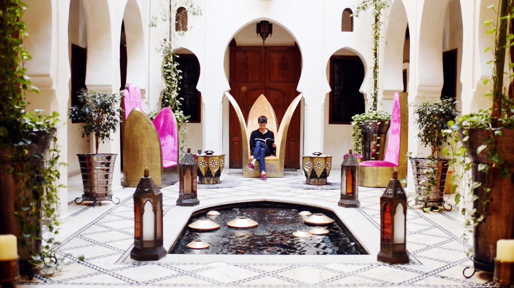 Riad Wow Hotell Marrakesh Exteriör bild